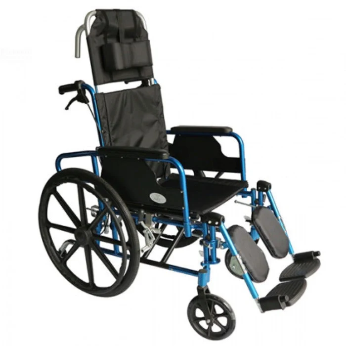 AHC RECLINING WHEELCHAIR LIGHT WEIGHT CANVAS WC954LGC
