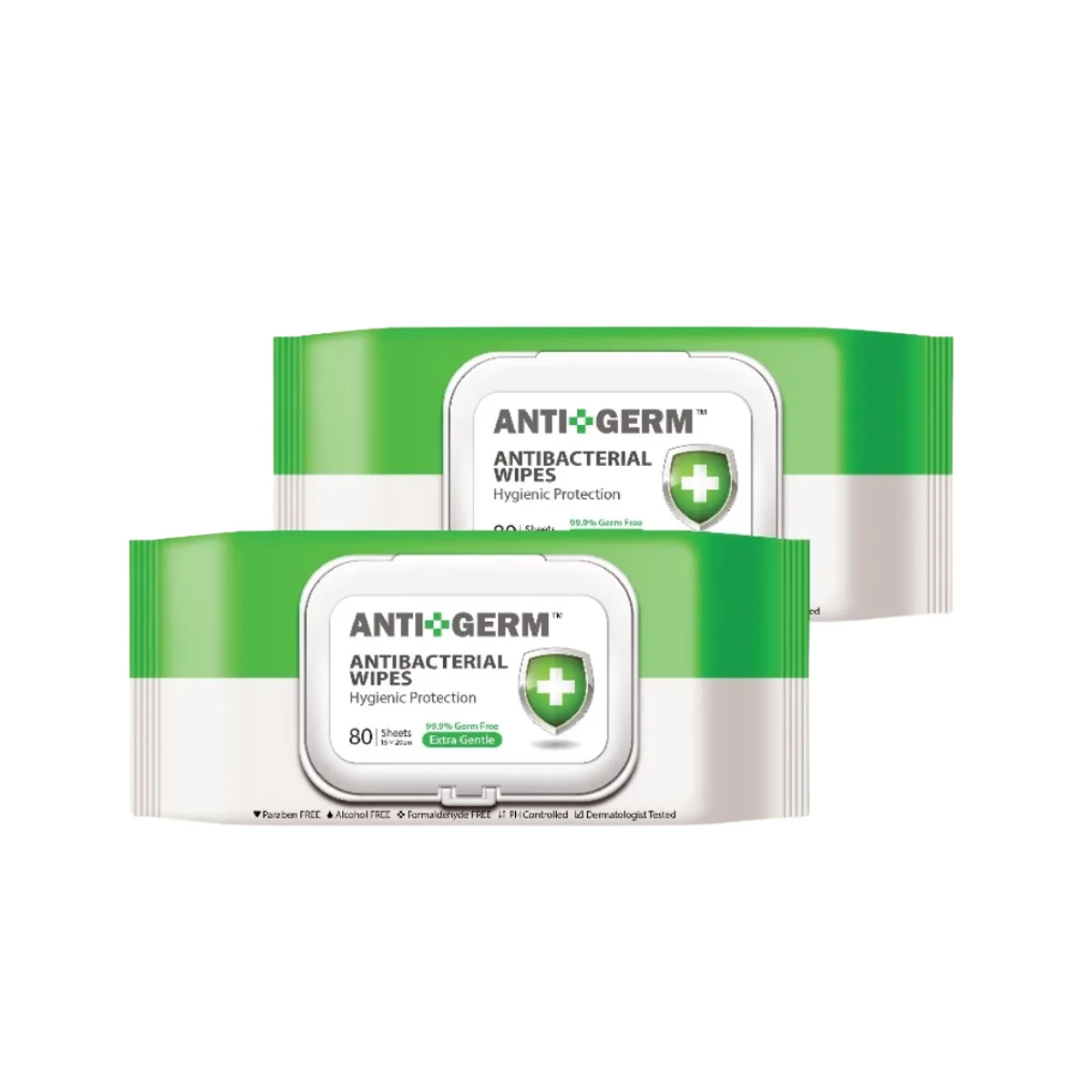 ANTIGERM ANTIBACTERIAL WIPES 80SX2+GIFT