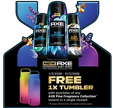 AXE DEO SPRAY BLACK VANILLA 135ML - Image 4