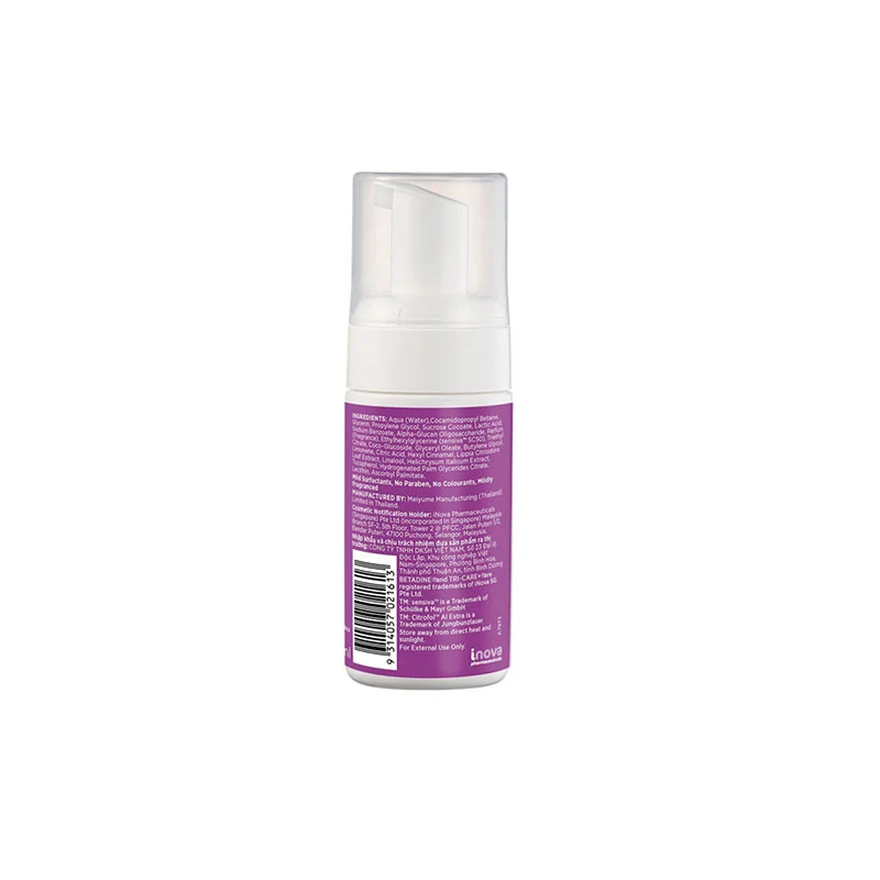 BETADINE FEMININE WASH FOAM FRESH & ACTIVE LEMON VERBENA 100ML - Image 3