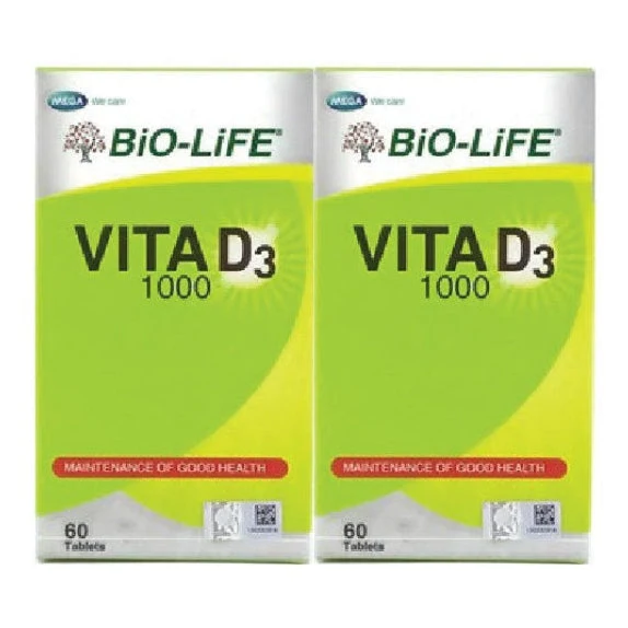 BIO-LIFE VITA D3 1000IU 2X60S