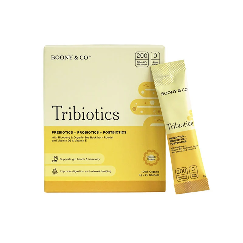 BOONY & CO TRIBIOTICS: PREBIO+PROBIO+POSTBIO 20S