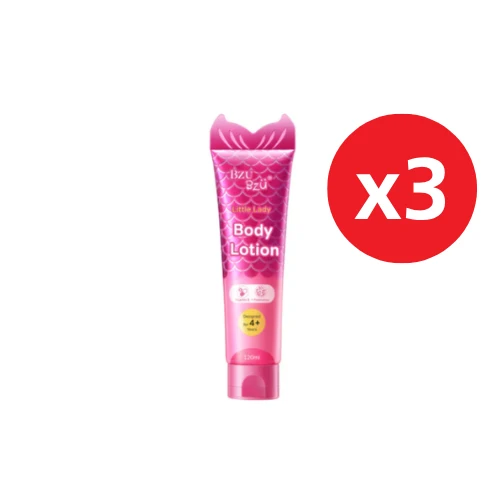 BZU BZU LITTLE LADY BODY LOTION (120ml x 3)