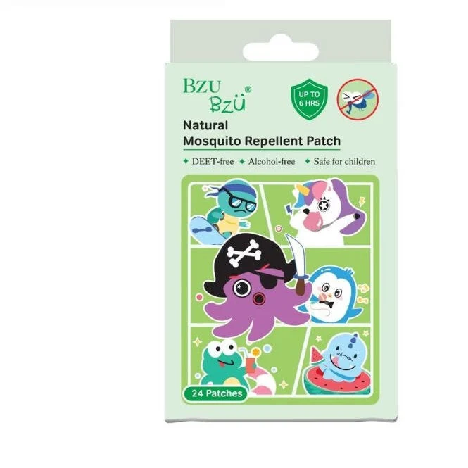 BZU BZU MOSQUITO REPELLENT PATCH 24S