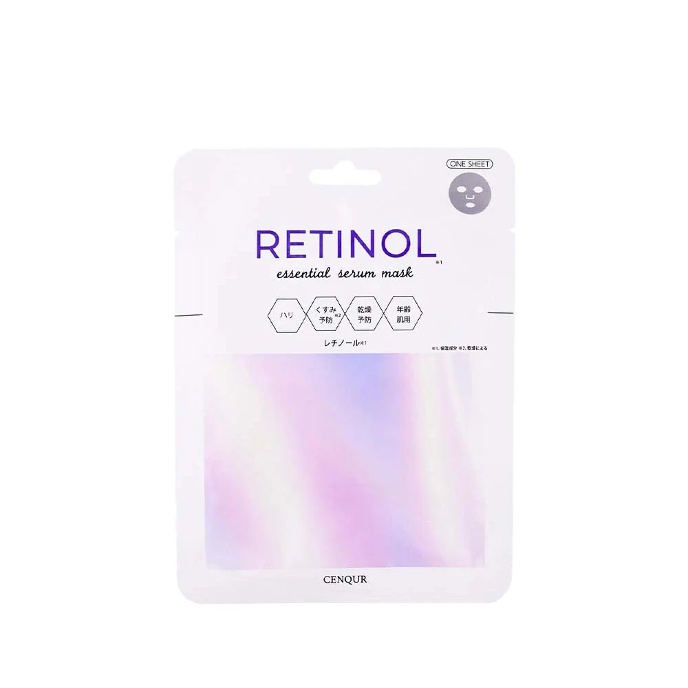 CENQUR RETINOL ESSENTIAL SERUM MASK 1S