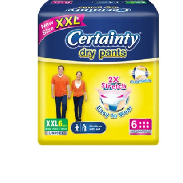 CERTAINTY DRY PANTS ADULT REGULAR XXL 110-140CM 6S X 8