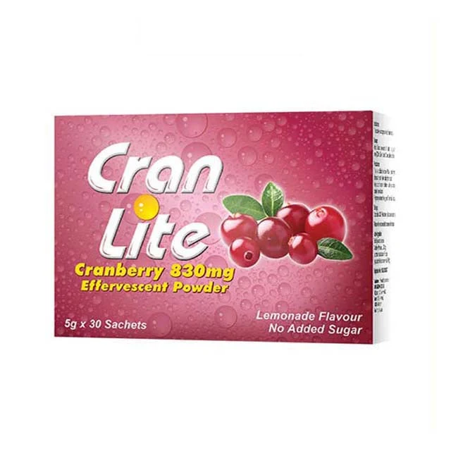 CRAN LITE CRANBERRY 830MG EFFERVESCENT POWDER 30S