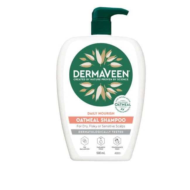 DERMAVEEN OATMEAL SHAMPOO 500ML