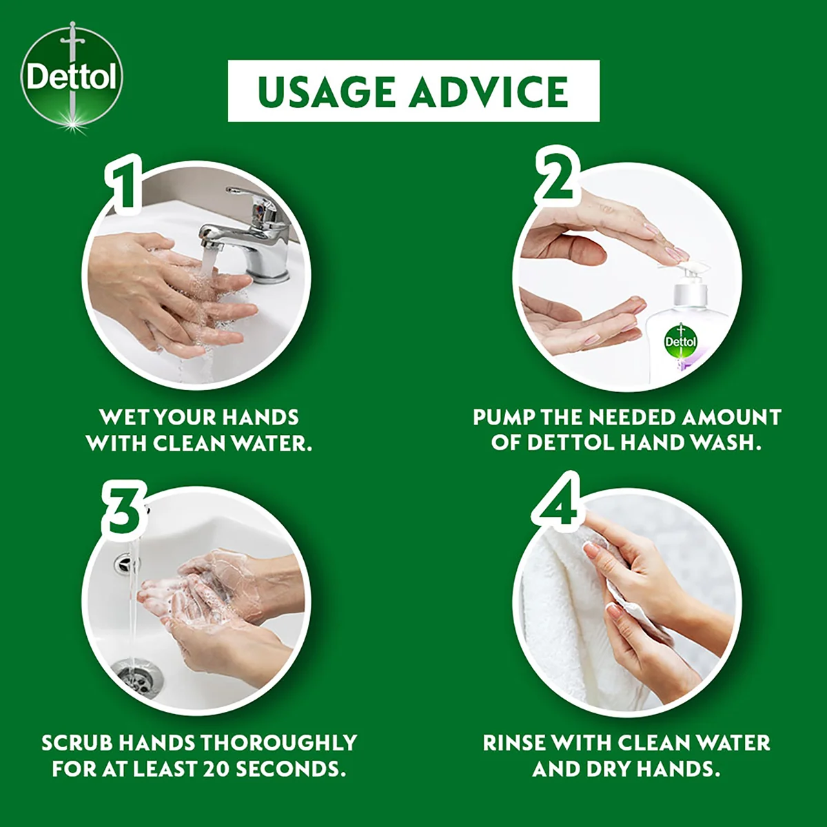 DETTOL ANTIBACTERIAL HAND WASH LIQUID SENSITIVE REFILL 225ML - Image 8