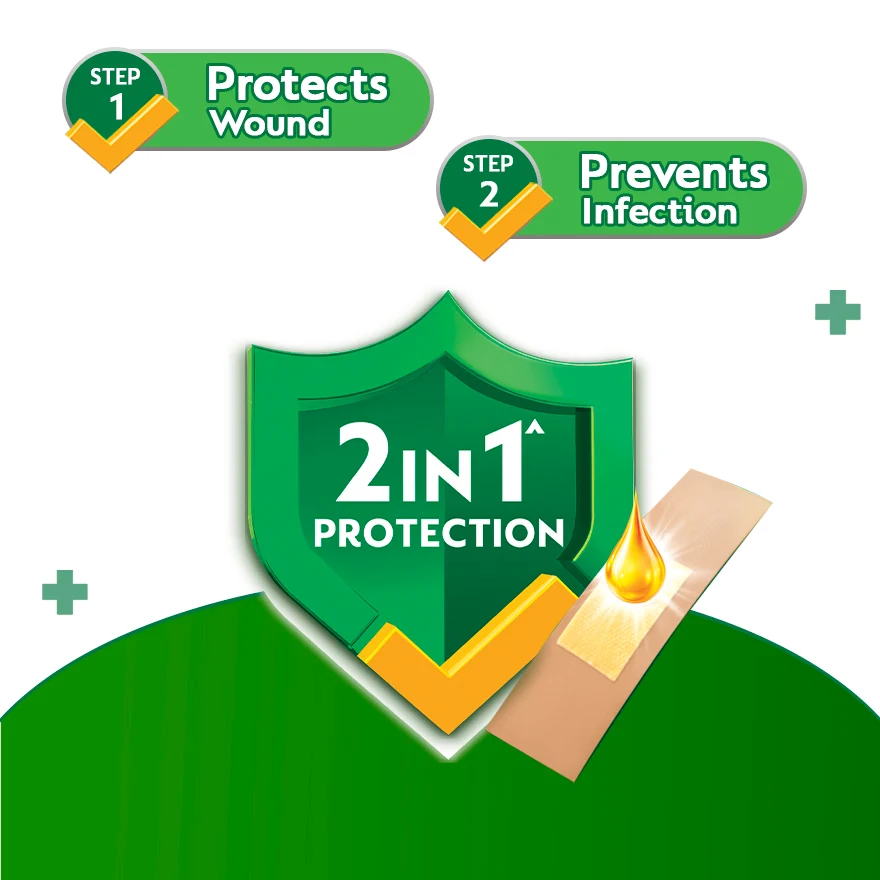 DETTOL ANTISEPTIC ELASTIC PLASTER 10S - Image 6
