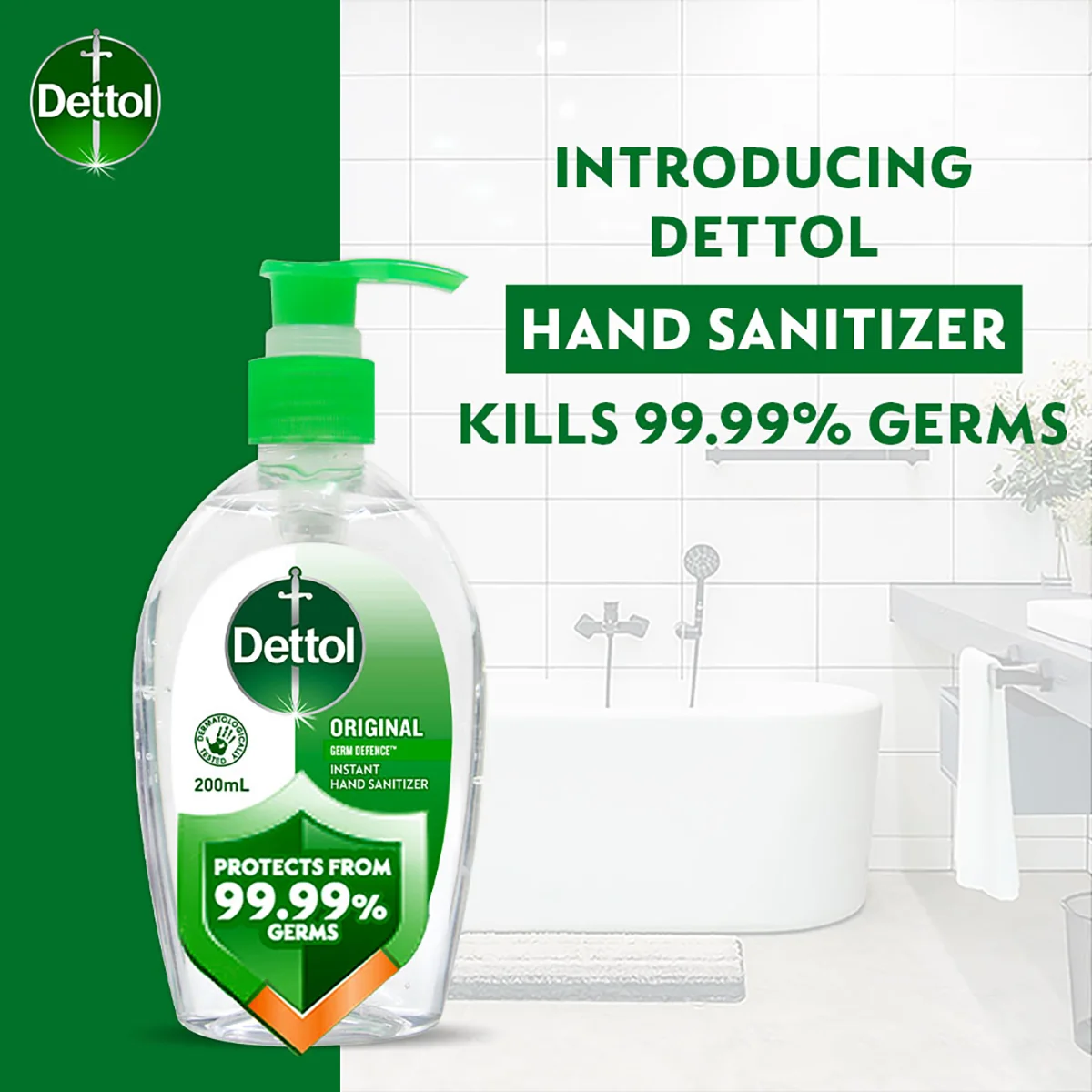DETTOL HAND SANITISER 200ML - Image 3