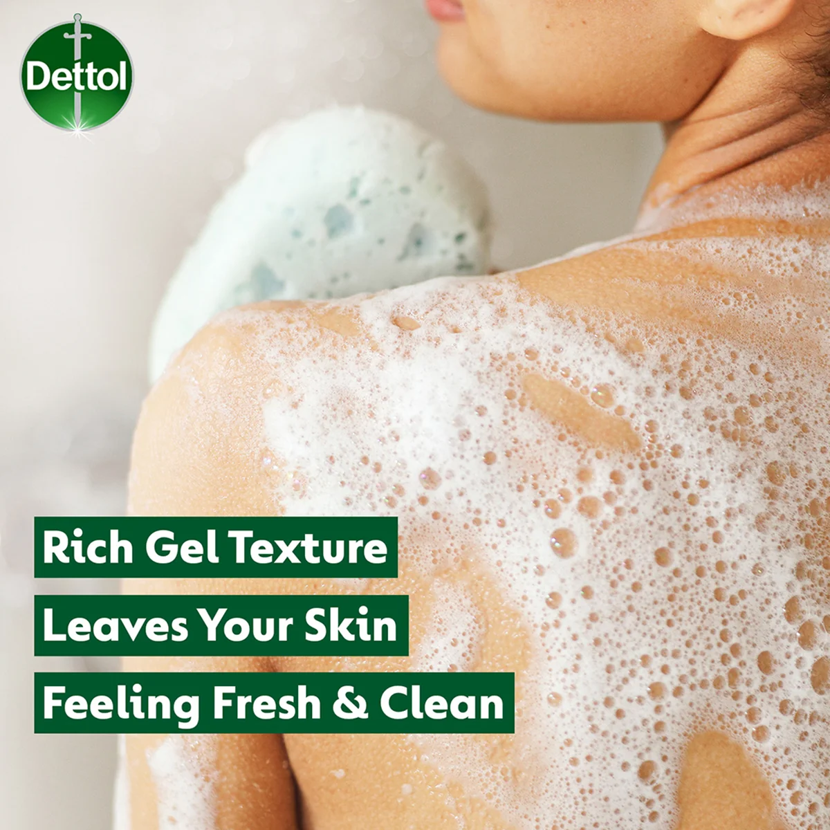 DETTOL SHOWER GEL FRESH 900G - Image 4