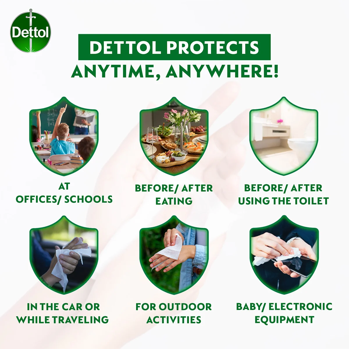 DETTOL WIPES ANTIBACTERIAL 10SX3 - Image 5