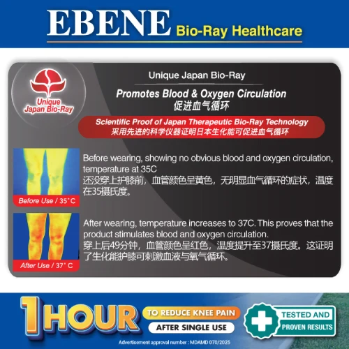 EBENE BIO RAY METAL SUPPORT KNEE GUARD (S) - Image 7