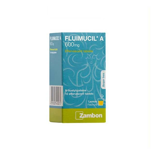 FLUIMUCIL A 600MG EFFERVESCENT TEF 2SX5