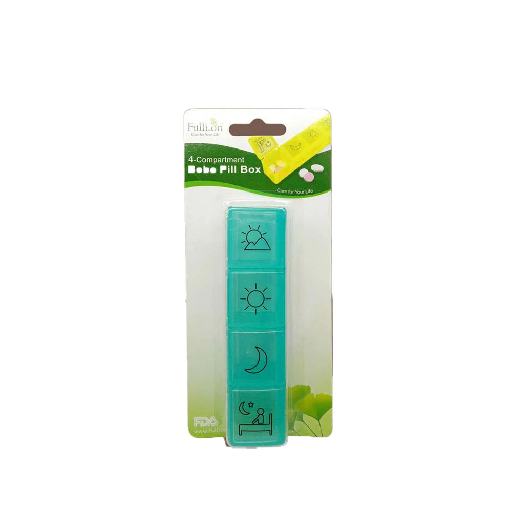 FULLICON BOBO PILL BOX 4 COMPARTMENTS