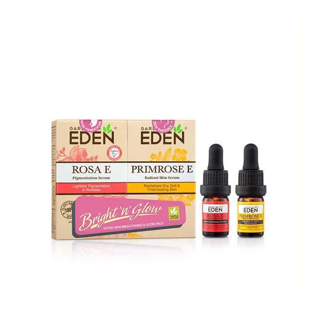 GARDEN OF EDEN BRIGHT & GLOW SKIN REVIVE PACK