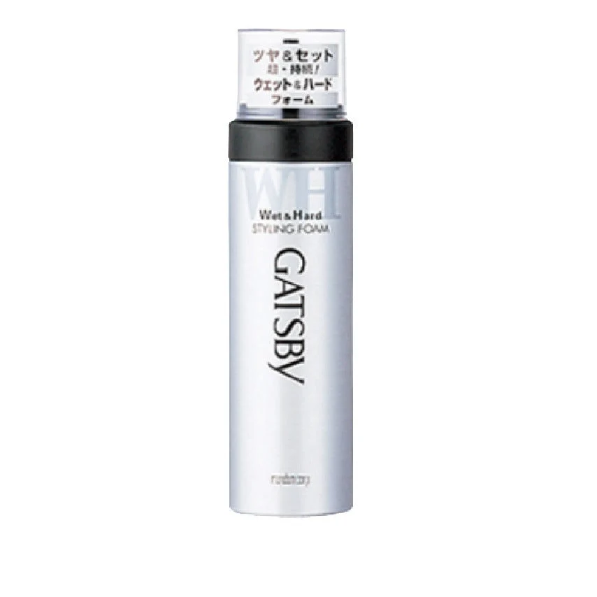 GATSBY STYLING FOAM WET & HARD 185GM