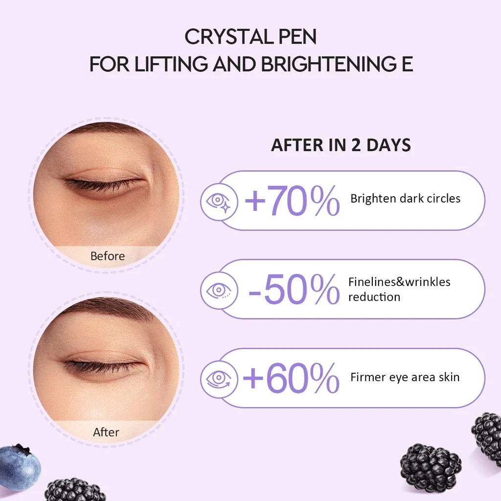 GLAD2GLOW Berry Peptide Brightening Eye Cream 15g - Image 6
