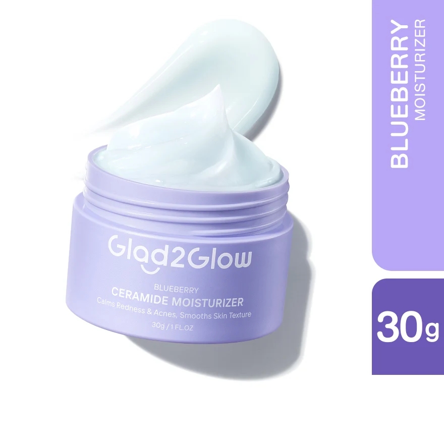 GLAD2GLOW BLUEBERRY CERAMIDE MOISTURIZER 30G