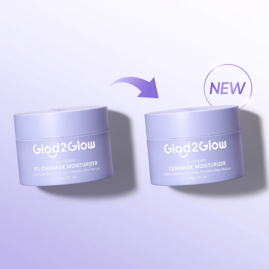 GLAD2GLOW BLUEBERRY CERAMIDE MOISTURIZER 30G - Image 4