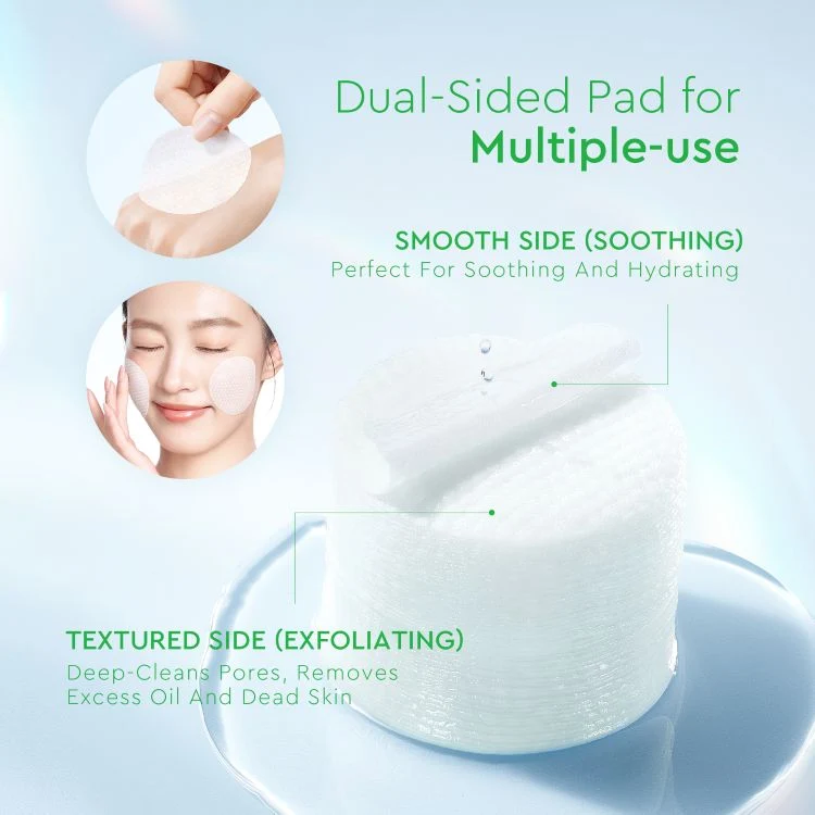 GLAD2GLOW CENTELLA SALICYLIC ACID EXFOLIATING ACNE PADS 30 PCS - Image 5