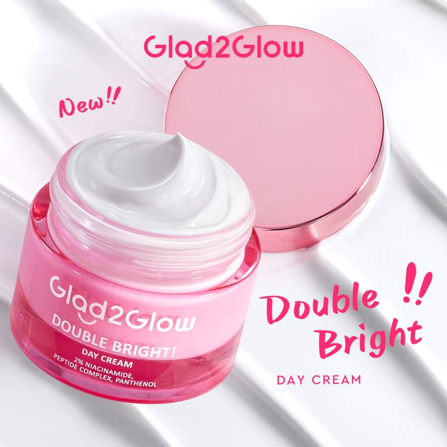 GLAD2GLOW DOUBLE BRIGHT DAY CREAM 30G - Image 2