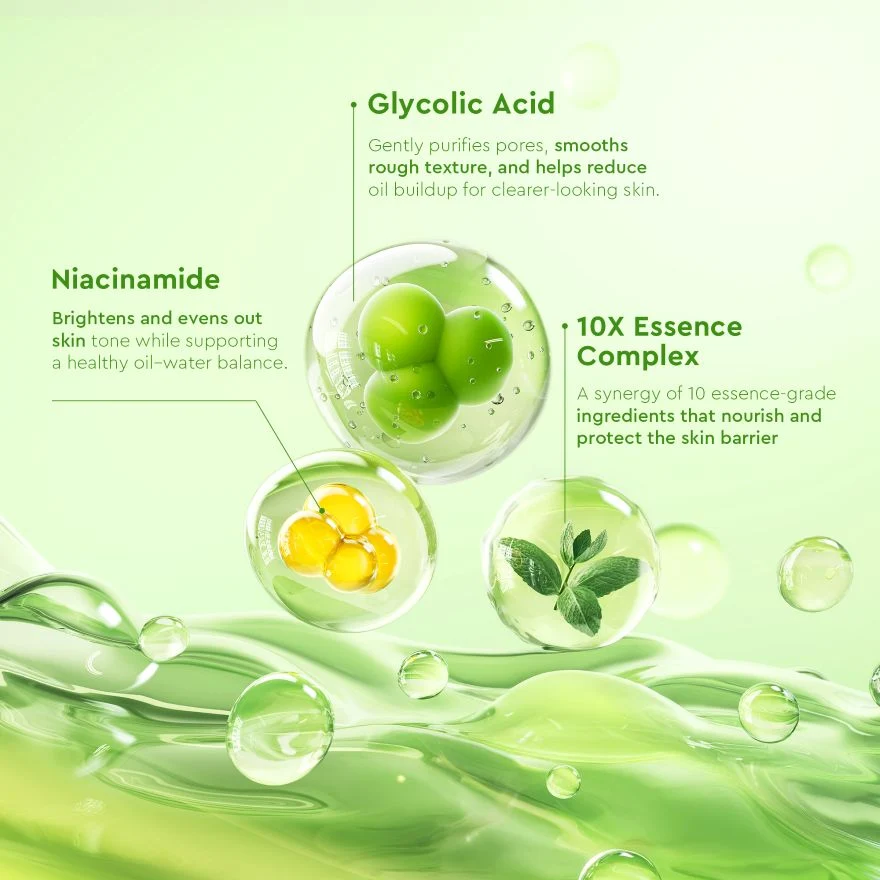 GLAD2GLOW GLYCOLIC ACID FACIAL WASH 70G - Image 3