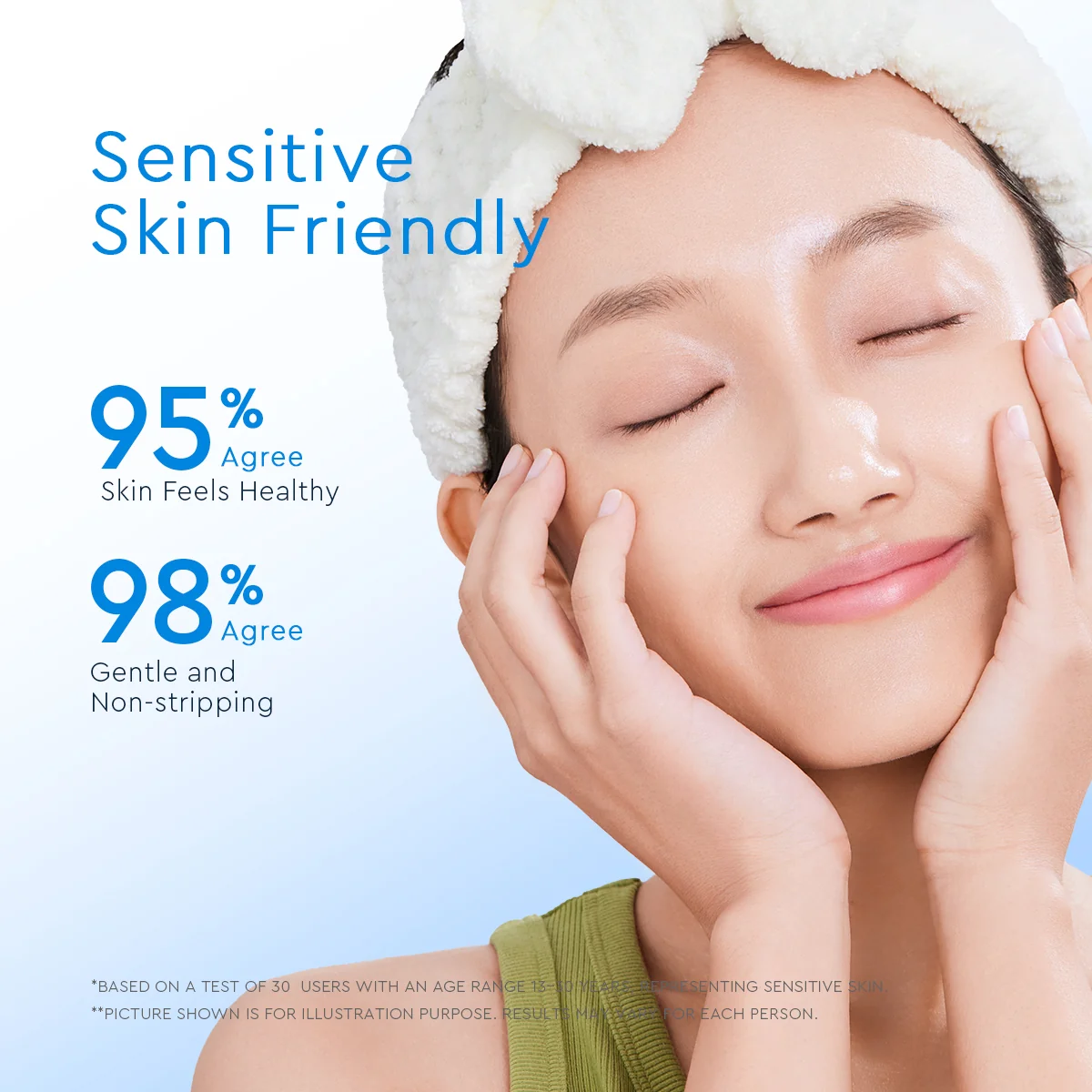 GLAD2GLOW TREMELLA VITA B5 SENSITIVE CALMING GEL CLEANSER 70ML - Image 4