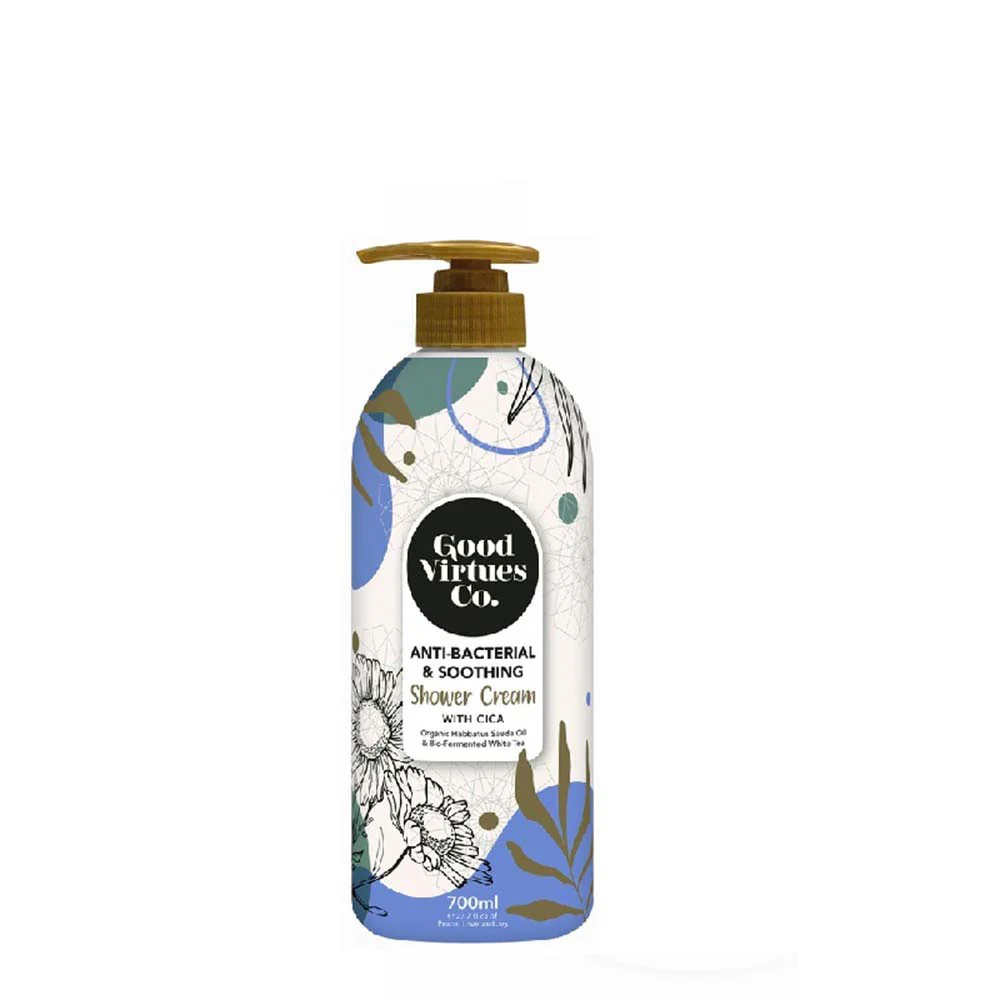 GVC SHOWER CREAM ANTI-BACTERIAL & SOOTHING 700ML