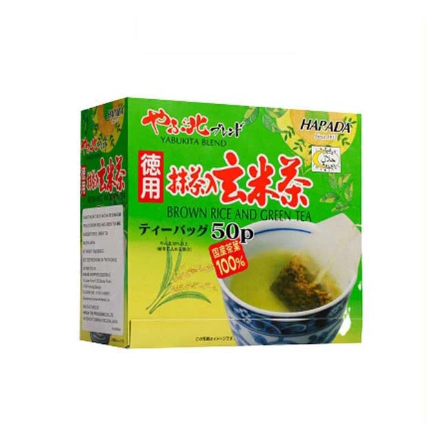 HARADA YABUKITA BLEND JAPAN BROWN RICE AND GREEN TEA 50S