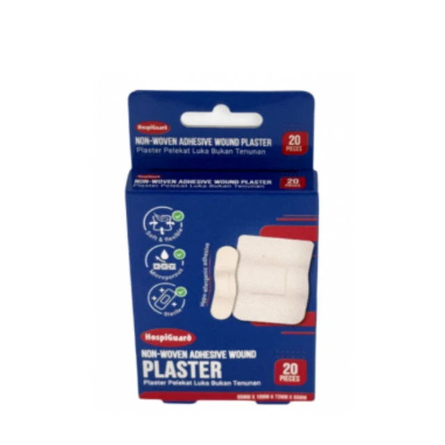 HOSPIGUARD ADHENSIVE WOUND PLASTER ASSORTED BPAW10 20S