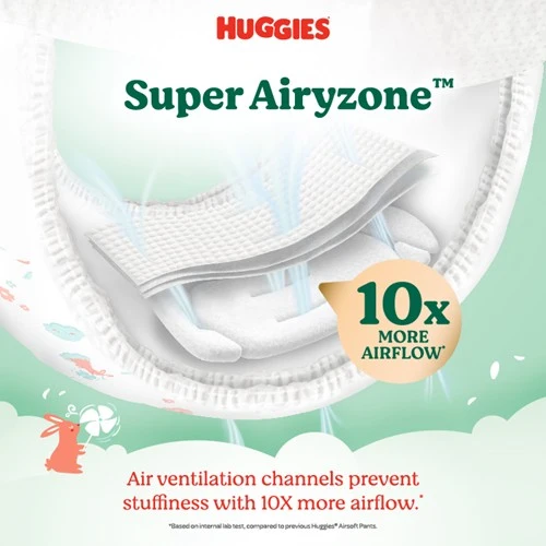 HUGGIES AIR SOFT PANTS M 46S - Image 3