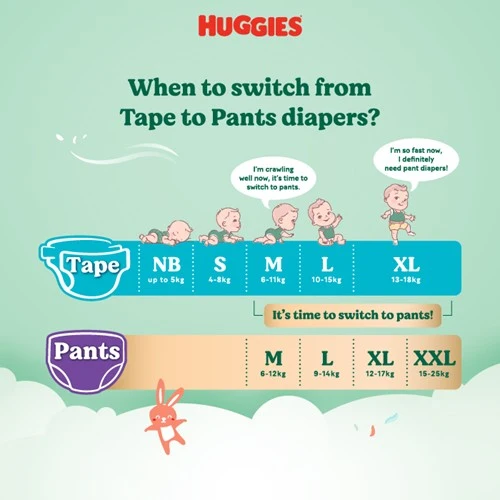 HUGGIES AIR SOFT PANTS XL 30S - Image 2
