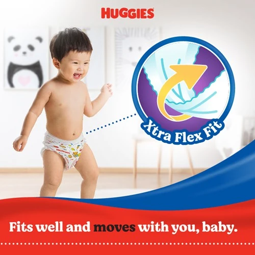 HUGGIES DRY PANTS REGULAR 15-25KG XXL 8S - Image 5