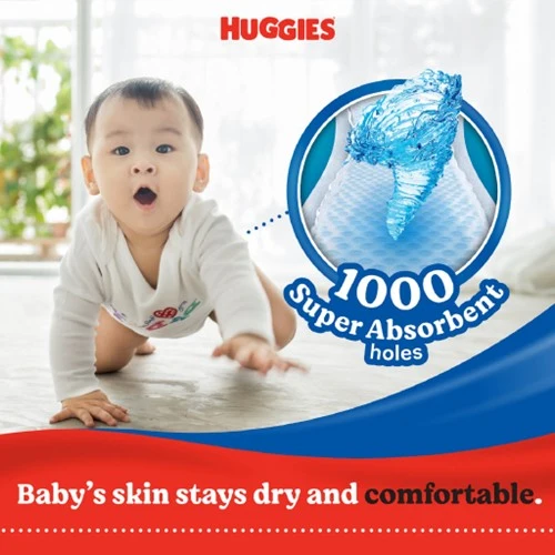 HUGGIES DRY SJP M 60S - Image 3