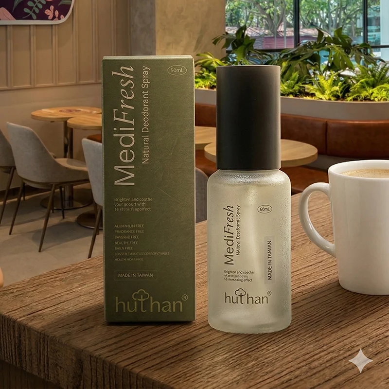 HUTHAN MEDIFRESH NATURAL DEODORANT SPRAY 60ML - Image 10