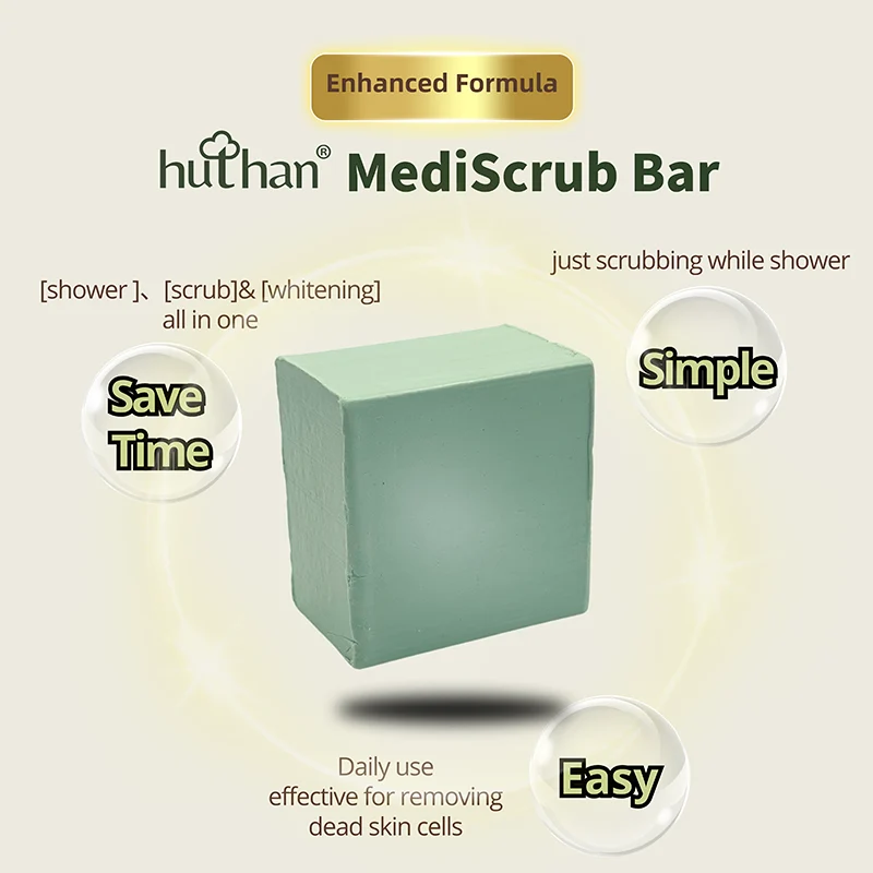 HUTHAN MEDISCRUB BAR 80G - Image 3