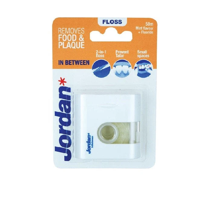 JORDAN DENTAL FLOSS IN BETWEEN 50M
