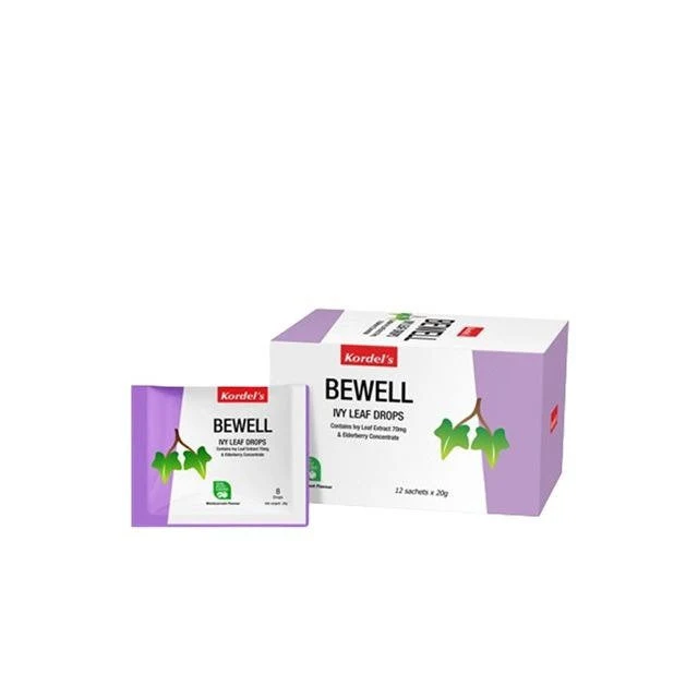KORDELS BEWELL IVY LEAF DROPS 8S