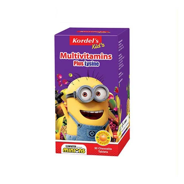 KORDELS KIDS MULTIVITAMIN + LYSINE 30S