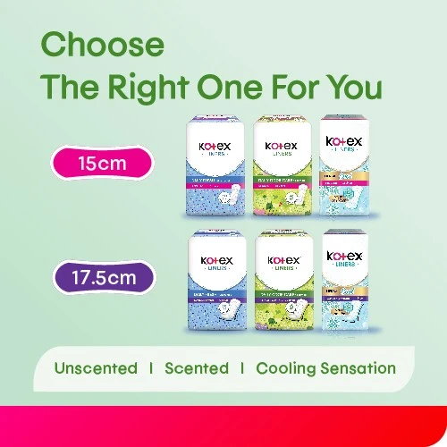 KOTEX PANTYLINER DAILY ODOR CARE LONGER & WIDER SCENTED DAUN SIRIH 17.5CM 30SX3 - Image 7
