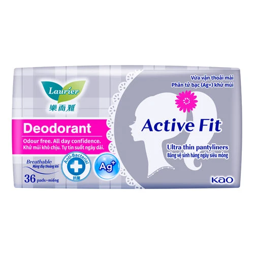 LAURIER PANTYLINER ACTIVE FIT 36S