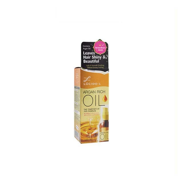 LUCIDO-L ARGAN RICH OIL HAIR TREATMENT OIL RICH MOISTURE 60ML