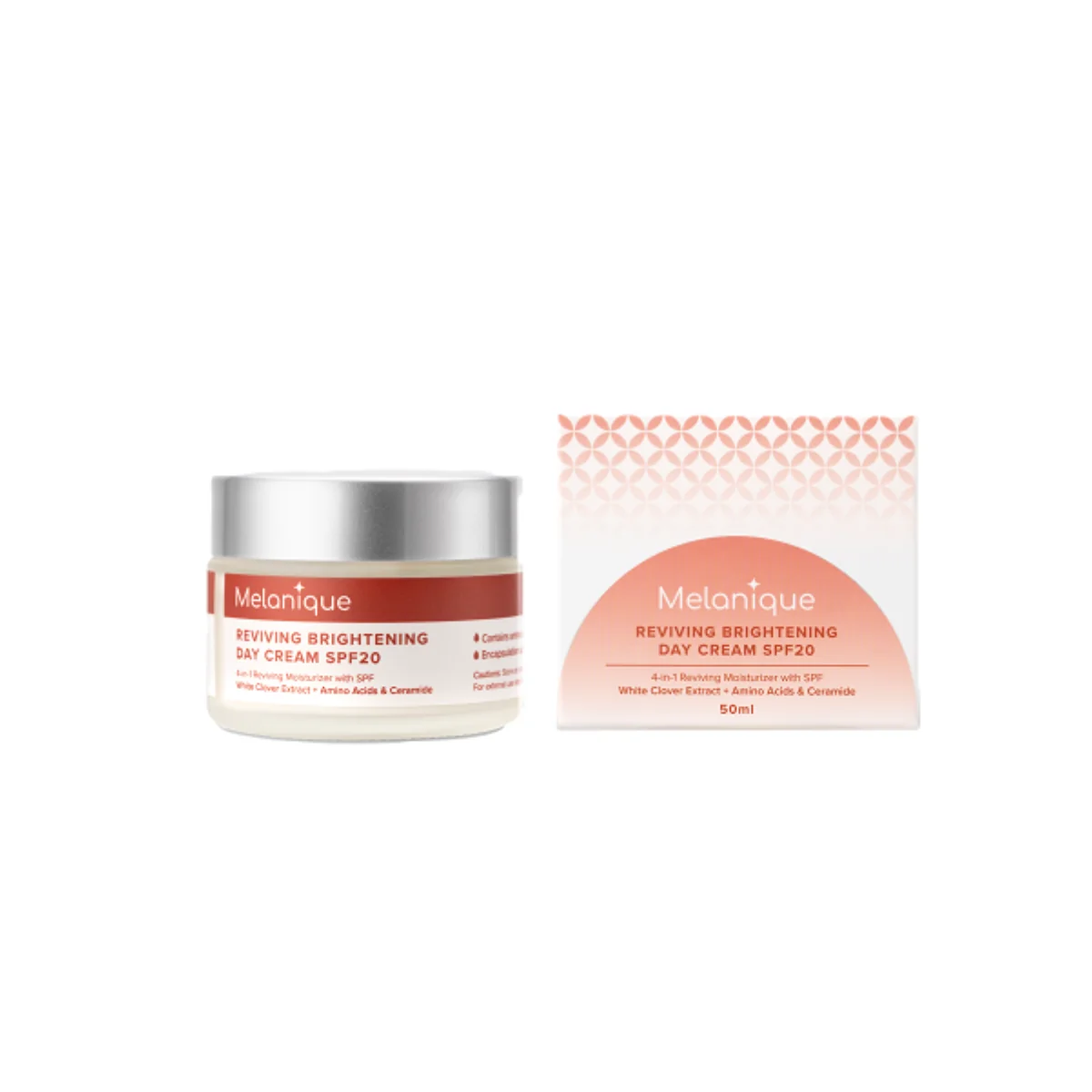 MELANIQUE REVIVING BRIGHTENING DAY CREAM SPF20 50ML