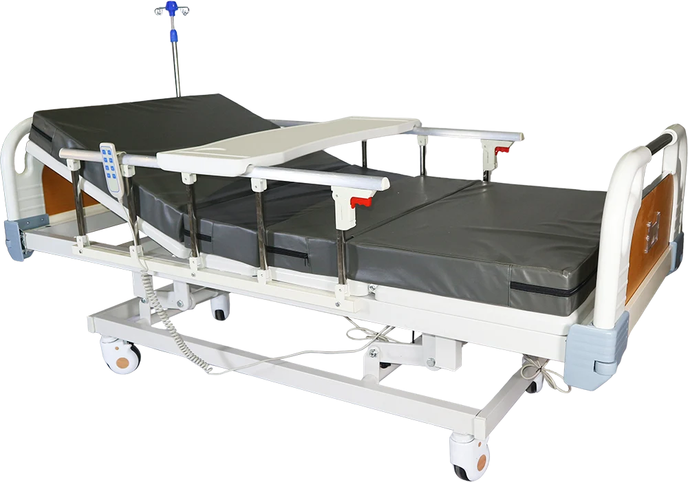 MERS PREMIUM THREE FUNCTION ELECTRIC BED WITH PORTABLE TABLE & MATTRESS B3001-P1