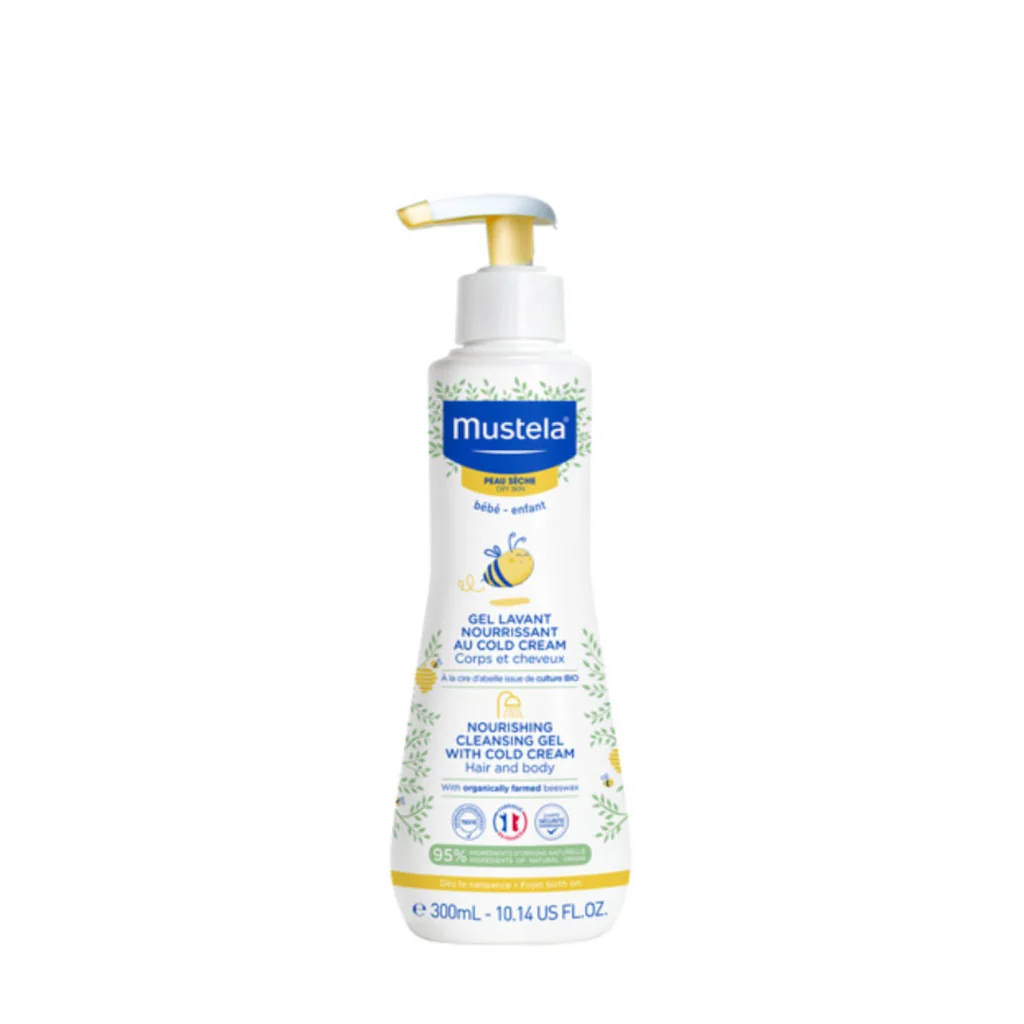 MUSTELA NOURISHING CLEANSING GEL WITH COLD CREAM 300ML