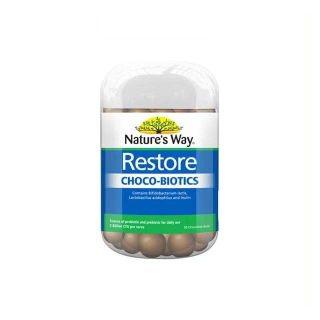 NATURES WAY PROBIOTIC CHOCO BALLS 50S