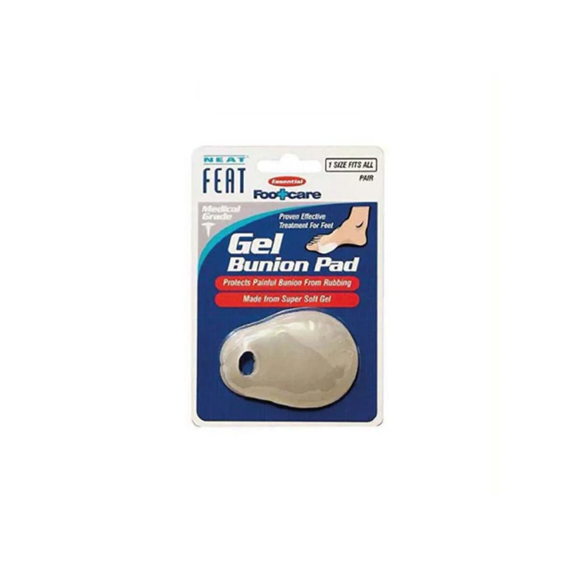 NEAT FEAT BUNION PAD GEL TECH 1S