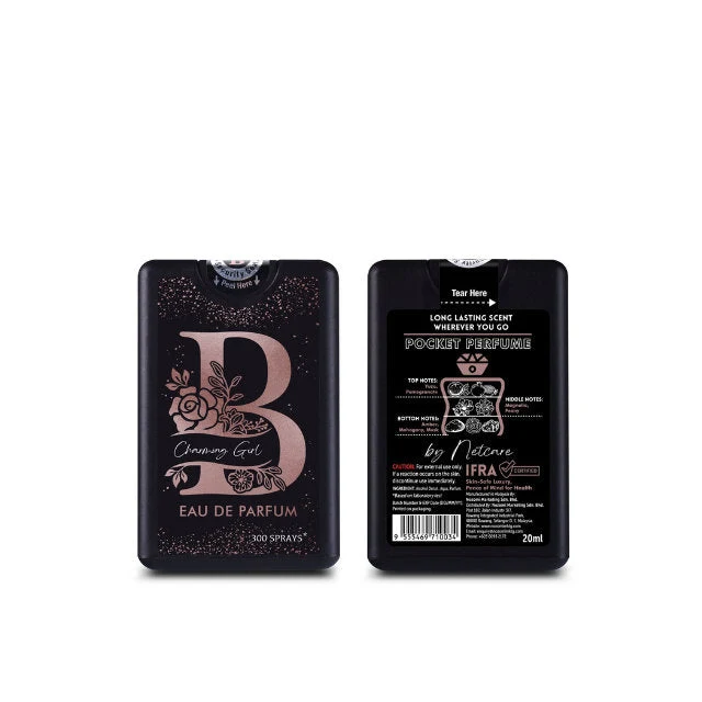NETCARE EAU DE PARFUM CHARMING GIRL - B POCKET PERFUME 20ML